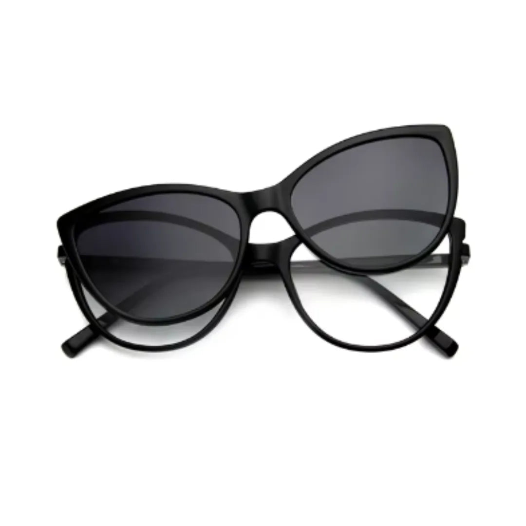 clip-on eyewear, magnetic sunglasses, minimal clip-on glasses, premium optical frames, prescription glasses, modern eyewear, designer eyewear, contemporary eyewear, lightweight eyewear, luxury minimal eyewear