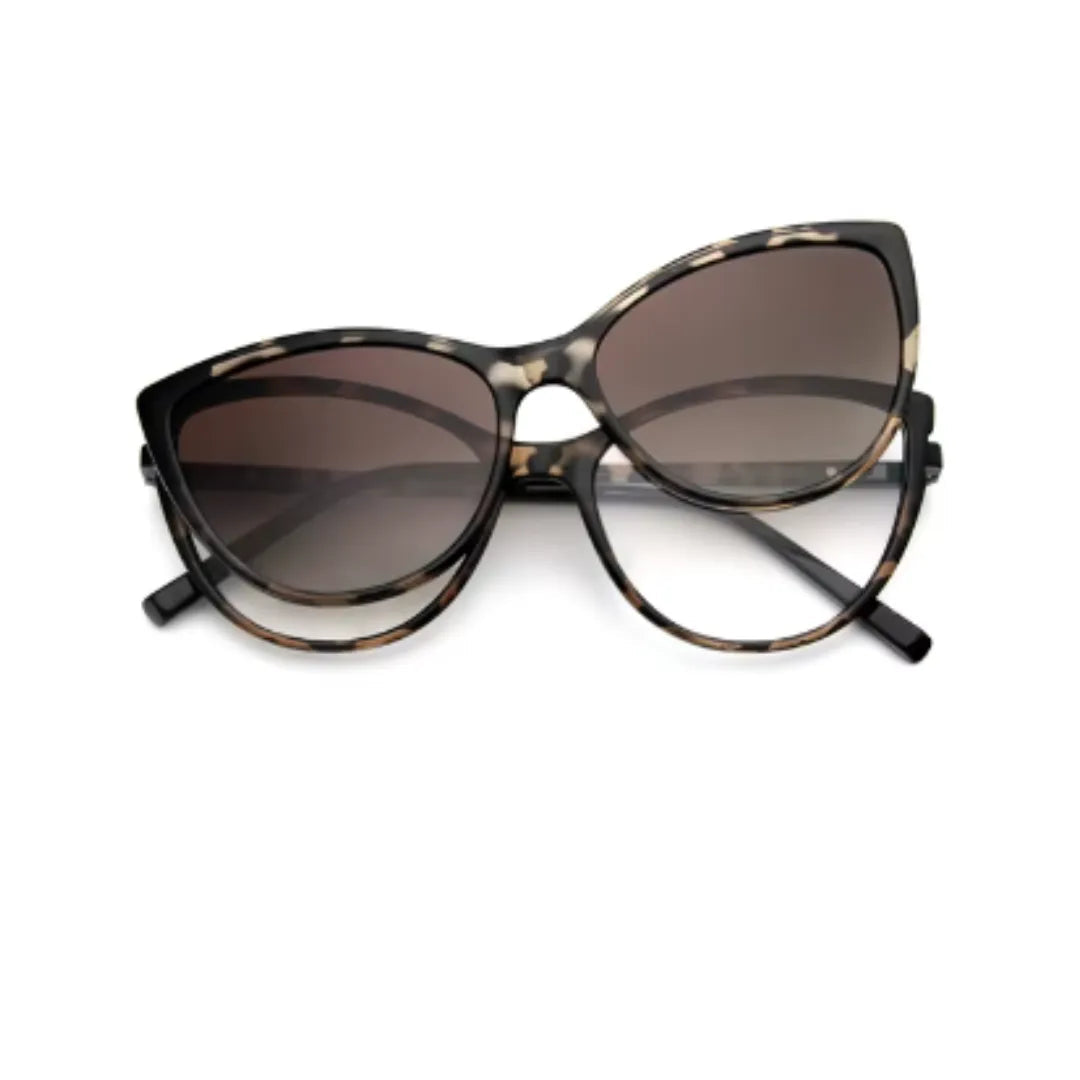 clip-on eyewear, magnetic sunglasses, minimal clip-on glasses, premium optical frames, prescription glasses, modern eyewear, designer eyewear, contemporary eyewear, lightweight eyewear, luxury minimal eyewear
