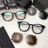 clip-on eyewear, magnetic sunglasses, minimal clip-on glasses, premium optical frames, prescription glasses, modern eyewear, designer eyewear, contemporary eyewear, lightweight eyewear, luxury minimal eyewear