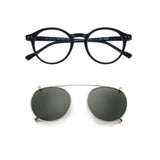 clip-on eyewear, magnetic sunglasses, minimal clip-on glasses, premium optical frames, prescription glasses, modern eyewear, designer eyewear, contemporary eyewear, lightweight eyewear, luxury minimal eyewear