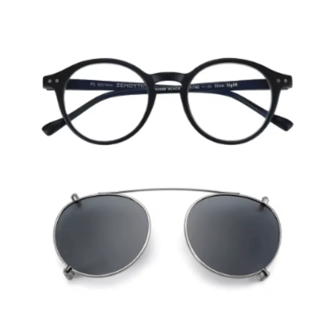 clip-on eyewear, magnetic sunglasses, minimal clip-on glasses, premium optical frames, prescription glasses, modern eyewear, designer eyewear, contemporary eyewear, lightweight eyewear, luxury minimal eyewear