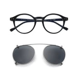 clip-on eyewear, magnetic sunglasses, minimal clip-on glasses, premium optical frames, prescription glasses, modern eyewear, designer eyewear, contemporary eyewear, lightweight eyewear, luxury minimal eyewear