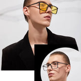 clip-on eyewear, magnetic sunglasses, minimal clip-on glasses, premium optical frames, prescription glasses, modern eyewear, designer eyewear, contemporary eyewear, lightweight eyewear, luxury minimal eyewear